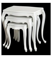 Masifart Zigon Sehpa Lake Beyaz ZGN-02